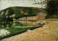 Paul Signac The Seine at Les Andelys