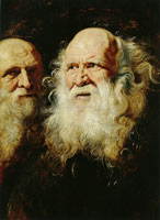 Peter Paul Rubens Heads of an Old Man with Curly Beard
