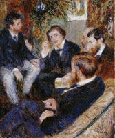 Pierre-Auguste Renoir At Renoir's Home, Rue St.-Georges