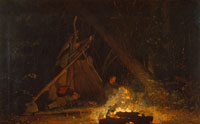 Winslow Homer Camp Fire