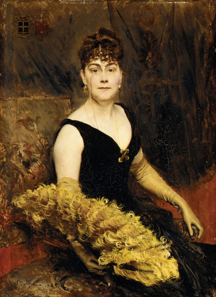 Giovanni Boldini - Mrs. Charles Warren-Cram (Ella Brooks Carter, 1846-1896)