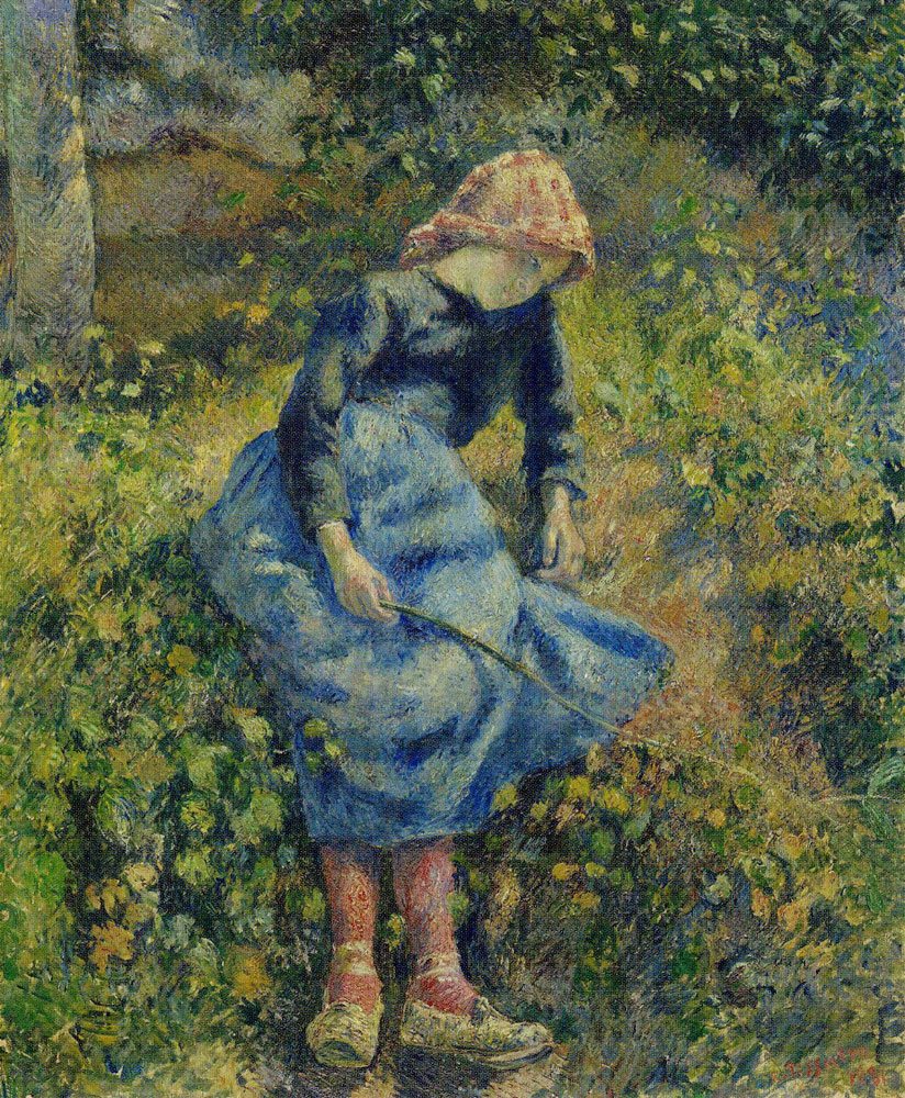 Camille Pissarro - The Shepherdess