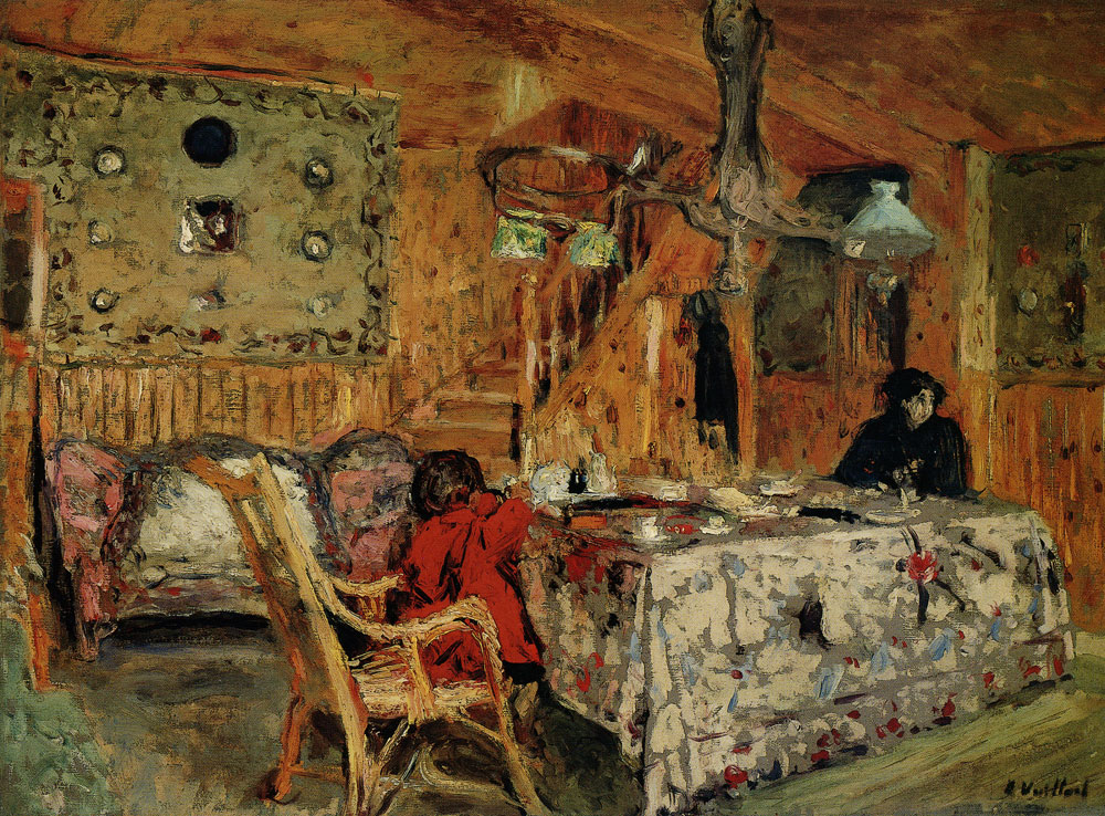 Edouard Vuillard - The Pitch Pine Room