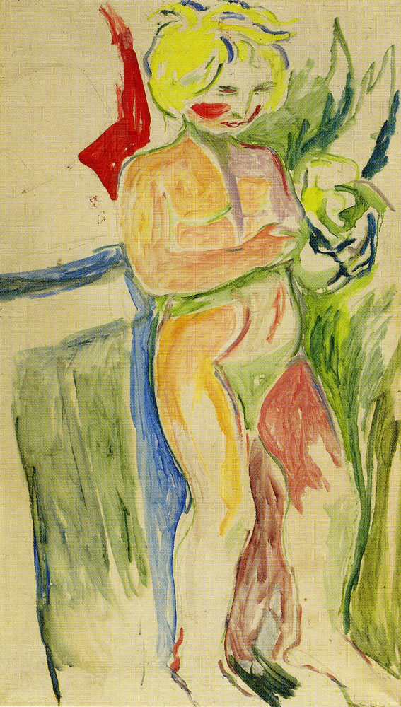 Edvard Munch - Alma Mater: Standing Child
