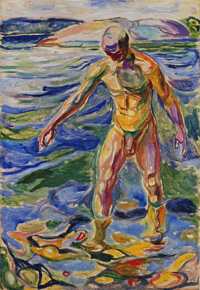 Edvard Munch - Bathing Man