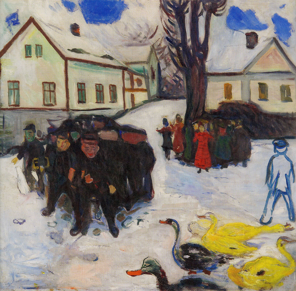 Edvard Munch - Children and Ducks
