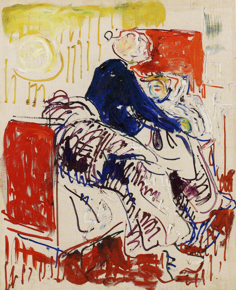Edvard Munch - The Death of the Bohemian