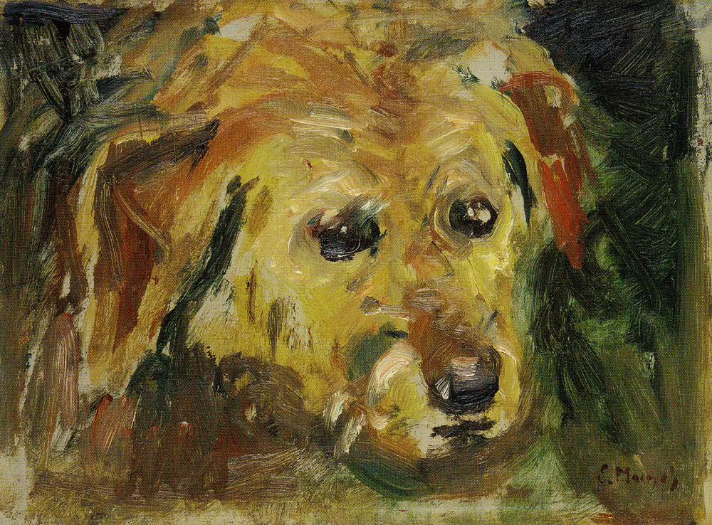 Edvard Munch - Dog's Face