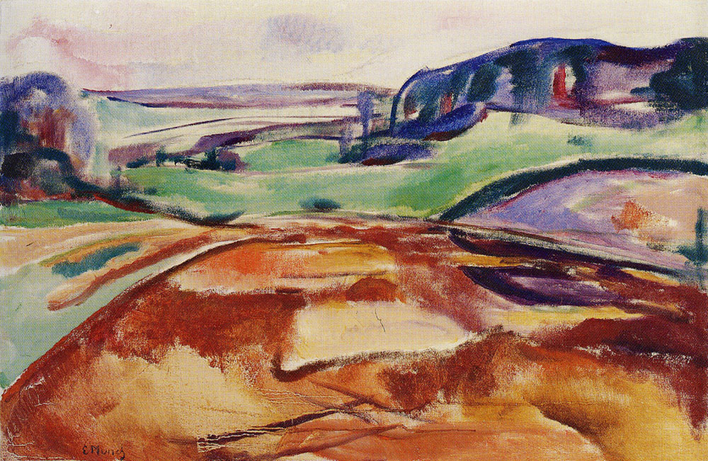 Edvard Munch - Fields in March