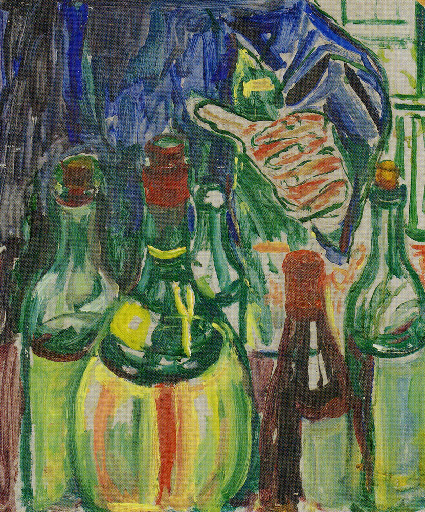Edvard Munch - Hand Reaching Out for Bottles