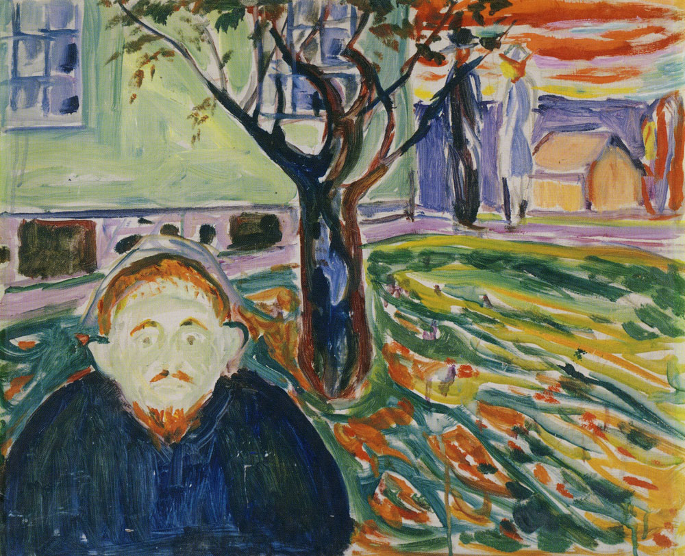 Edvard Munch - Jealousy in the Garden