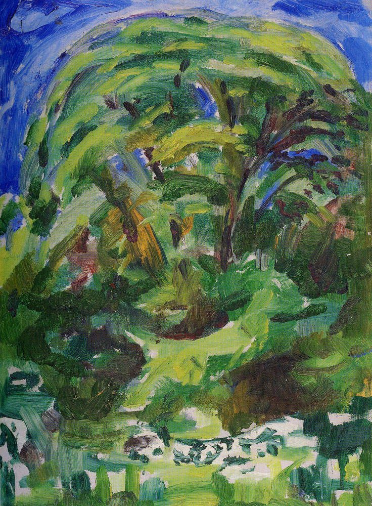 Edvard Munch - Large Deciduous Tree