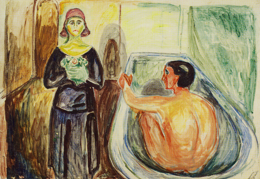 Edvard Munch - Marat in the Bath and Charlotte Corday