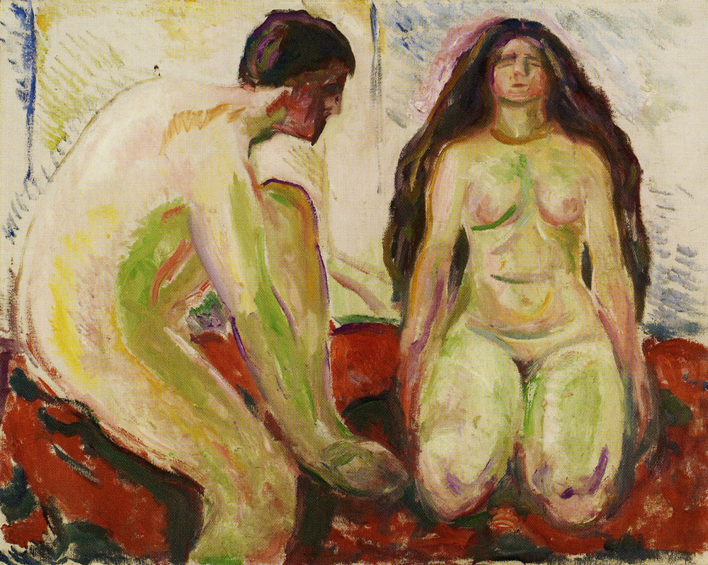 Edvard Munch - Naked Man and Woman