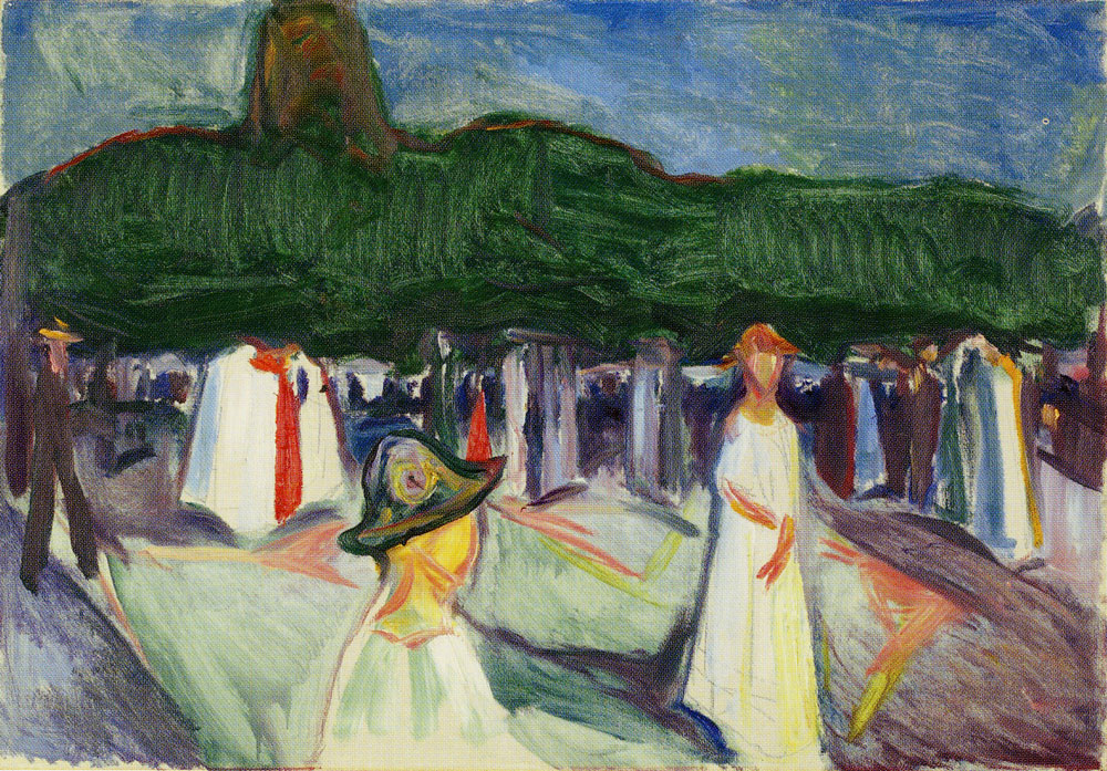 Edvard Munch - The Promenade