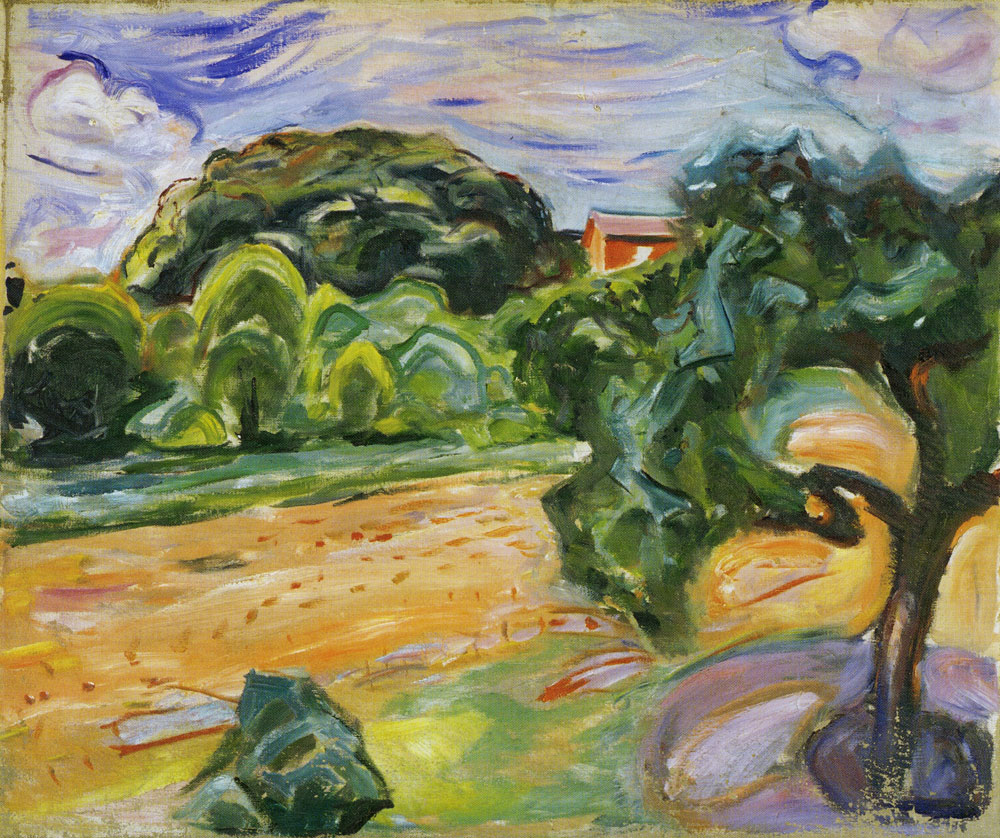 Edvard Munch - Summer at Ekely