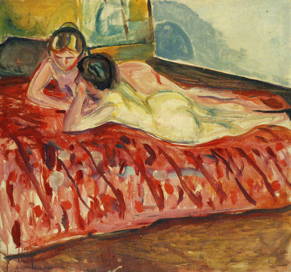 Edvard Munch - Two Reclining Nudes