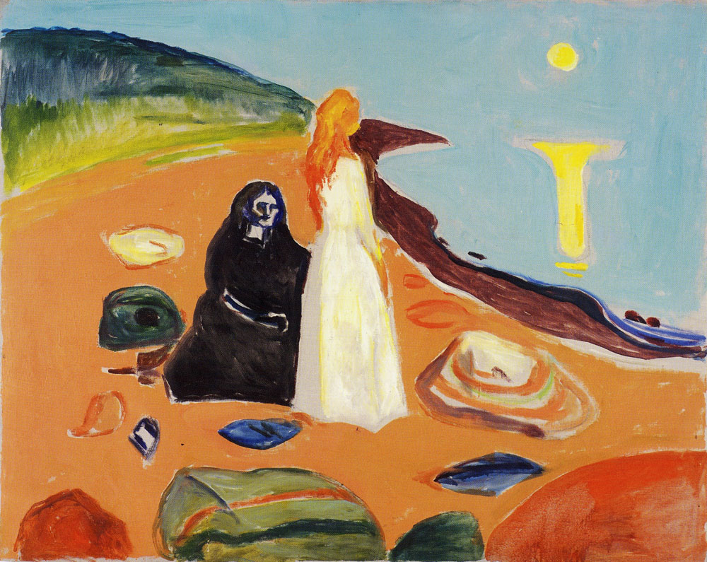 Edvard Munch - Two Women on the Shore