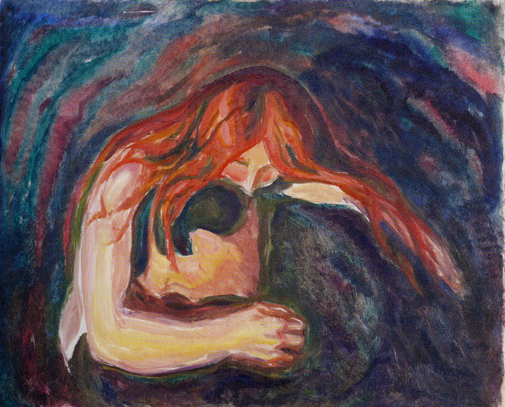Edvard Munch - Vampire