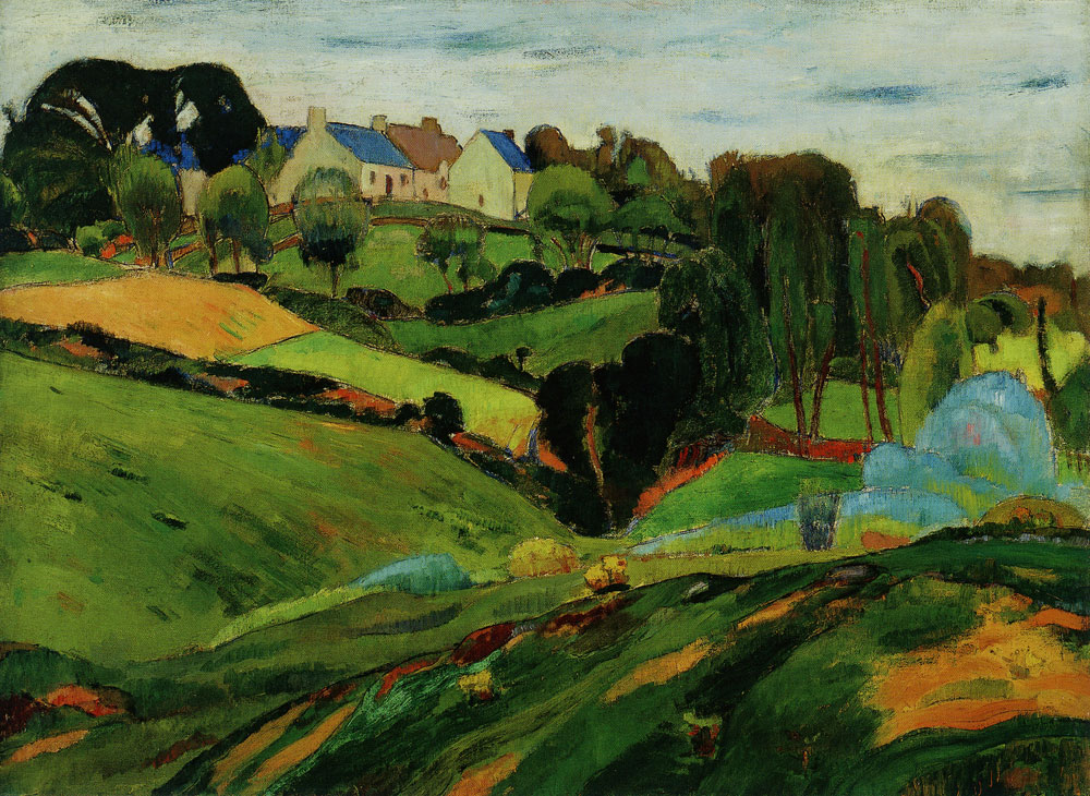 Émile Bernard - Brittany Landscape