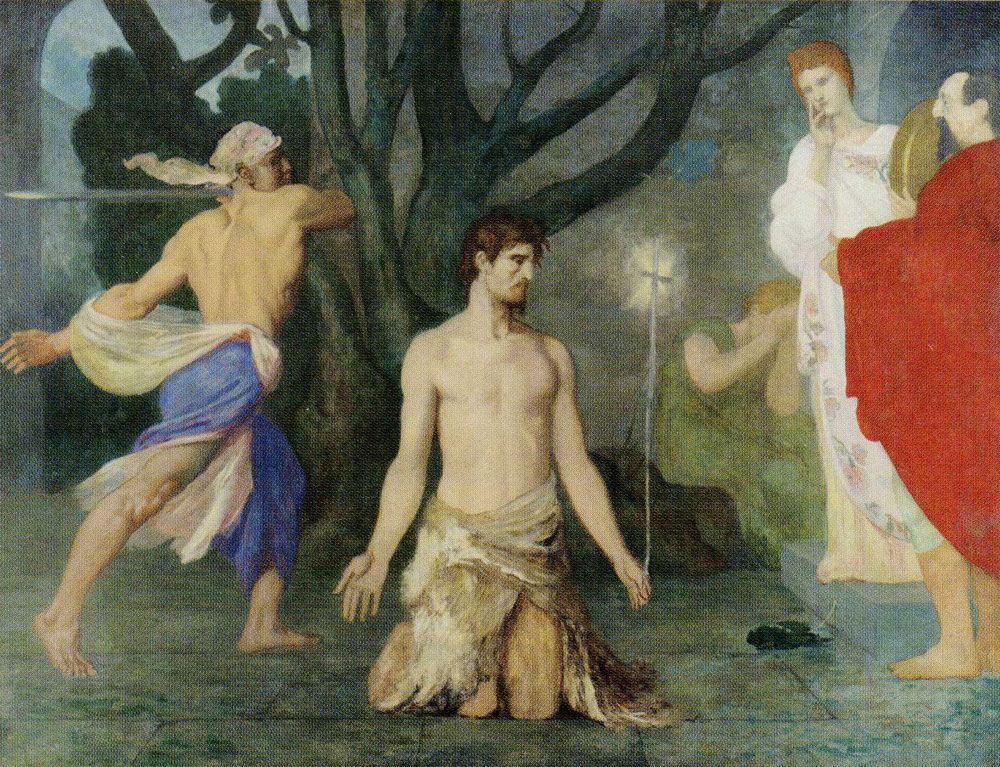 Pierre Puvis de Chavannes - The Beheading of Saint John the Baptist