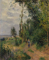 Camille Pissarro Côte des Grouettes, near Pontoise