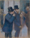 Edgar Degas Portraits at the Stock Exchange