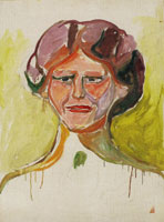 Edvard Munch Alma Mater: Portrait Study