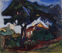 Edvard Munch The Apple Tree