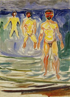 Edvard Munch Bathing Men