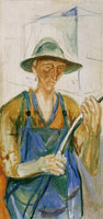 Edvard Munch - Building Worker