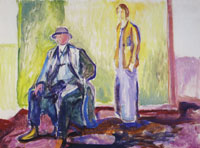 Edvard Munch Christian and Hjørdis Gierløff