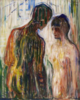 Edvard Munch - Cupid and Psyche