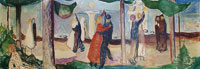Edvard Munch Dance on the Beach (The Freia Frieze VII)