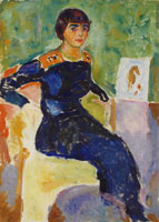 Edvard Munch Elsa Glaser