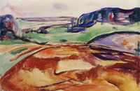 Edvard Munch Fields in March