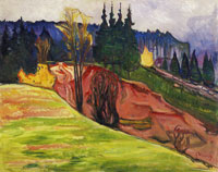 Edvard Munch From Thüringerwald