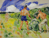 Edvard Munch - Haymaking