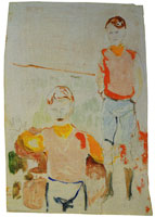 Edvard Munch Johan Martin and Sten Stenersen