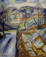 Edvard Munch - Kragerø in Spring