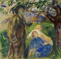 Edvard Munch Life: Left Part