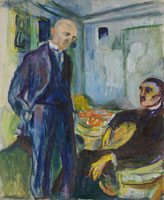 Edvard Munch Lucien Dedichen and Jappe Nilssen