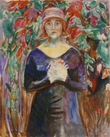 Edvard Munch - Model in the Garden
