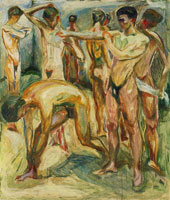 Edvard Munch - Naked Men in the Baths