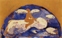 Edvard Munch - Sitting on a Cloud