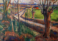 Edvard Munch - Spring Day on Jeløya