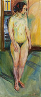 Edvard Munch - Standing Nude: Noon