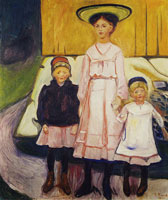 Edvard Munch - Three Girls in Åsgårdstrand