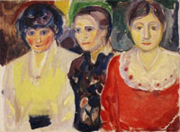 Edvard Munch Three Women