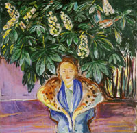 Edvard Munch Under the Chestnut Tree